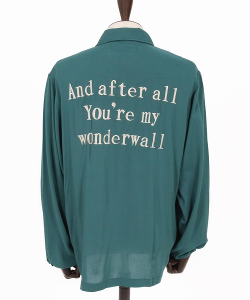 WONDER WALL MOTEL（ワンダーウォールモーテル）の「mj11320-EMBROIDERY COATCH JACKET コーチジャケット(26SSJK005)（ブルゾン・メンズ・ブラック/グリーン・M/S/XL/L）」の19枚目の写真