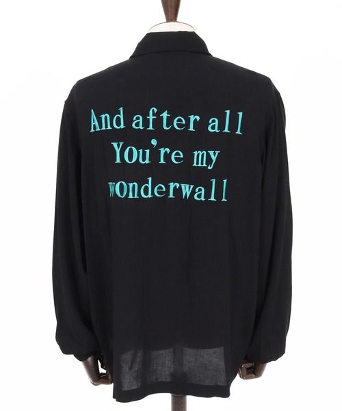 WONDER WALL MOTEL（ワンダーウォールモーテル）の「mj11320-EMBROIDERY COATCH JACKET コーチジャケット(26SSJK005)（ブルゾン・メンズ・ブラック/グリーン・M/S/XL/L）」の21枚目の写真