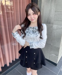 one way（ワンウェイ）の「リボンレイヤードトップス（Tシャツ/カットソー）」