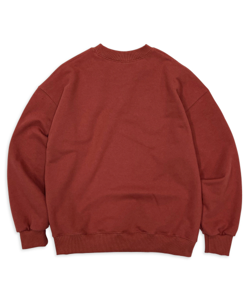 DEFYCLUBROBBERS(ディファイクラブロバース)の「Routine Sweatshirt (Brick)(スウェット・レディース・その他・MEDIUM/LARGE)」の2枚目の写真
