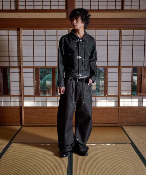 セール】FIREMAN STUDS DESIGN ASSORTED SHORT JACKET／ファイヤーマン