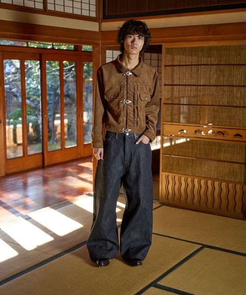 セール】FIREMAN STUDS DESIGN ASSORTED SHORT JACKET／ファイヤーマン