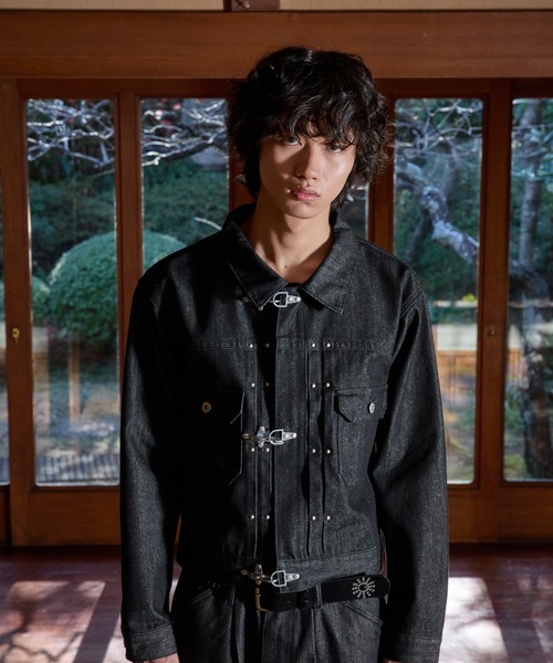 centimeter ファイヤーマンデニムセットアップ Rigid denim fireman jakcet（デニムジャケット）｜centimeter（センチ