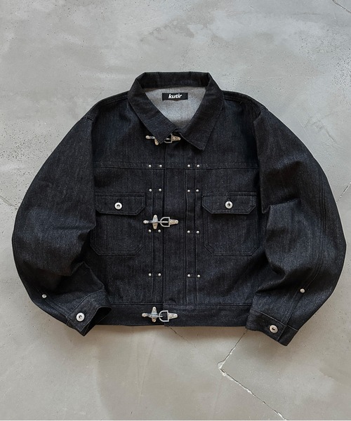 FIREMAN STUDS DESIGN ASSORTED SHORT JACKET／ファイヤーマンスタッズ