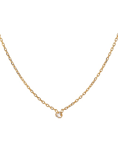 ステンレス】誕生石ネックレス（ネックレス）｜ANEMONE（アネモネ）の