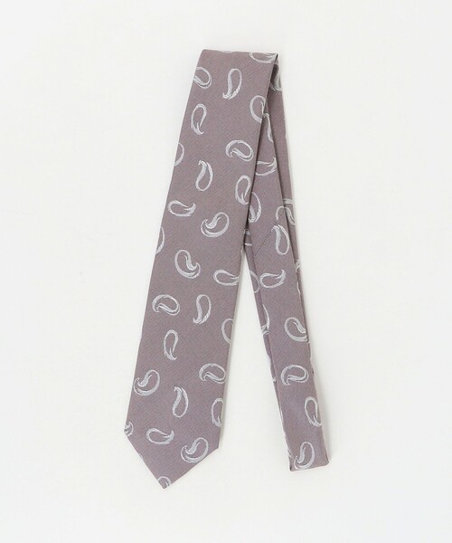 green label relaxing（グリーンレーベルリラクシング）の「GLR ジャパン ヴィンテージ 8.0cm ペイズリー ネクタイ（ネクタイ・メンズ・ピンク/ベージュ/ネイビー/ダークグレー・FREE）」の4枚目の写真