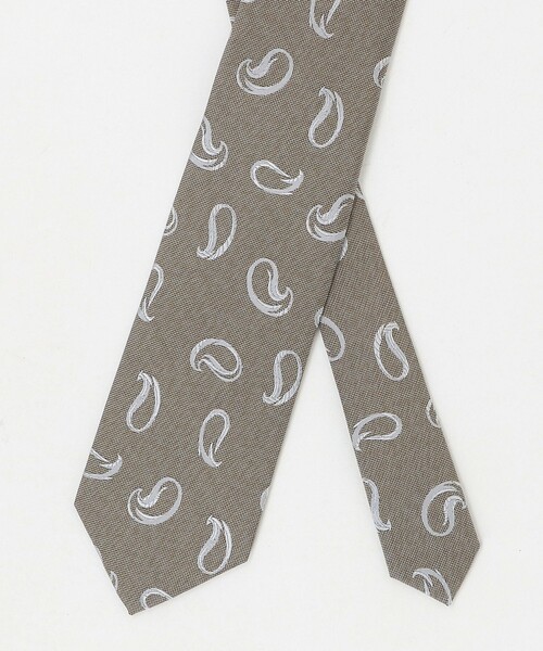 green label relaxing（グリーンレーベルリラクシング）の「GLR ジャパン ヴィンテージ 8.0cm ペイズリー ネクタイ（ネクタイ・メンズ・ピンク/ベージュ/ネイビー/ダークグレー・FREE）」の12枚目の写真