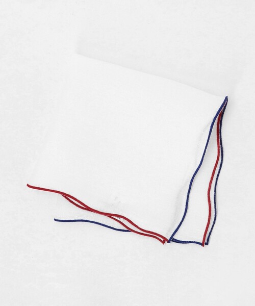 ＜MUNGAI＞ONDA Bicolor33x33/ポケットチーフ