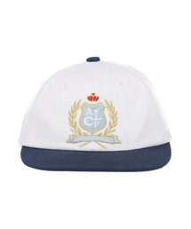 ALLINCOMPLETE（オールインコンプリート）の「ALCP ハイスクールキャップ (ネイビー & ホワイト)（キャップ）」