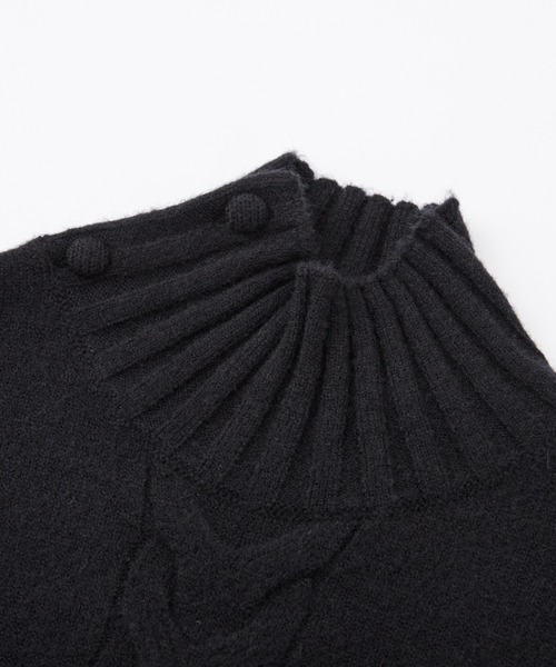 Ribbon Balloon Cutout Dress（ワンピース）｜andwang（アンドワン）の