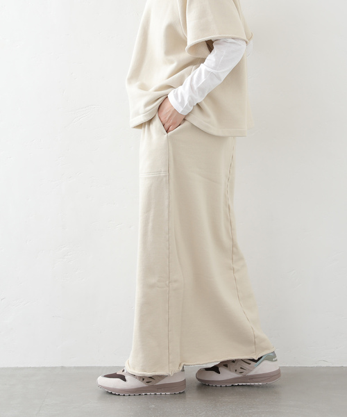 JOURNAL STANDARD LUXE（ジャーナルスタンダード　ラックス）の「ウラケスカート（スカート・レディース・ブラック/ベージュ・FREE）」の2枚目の写真