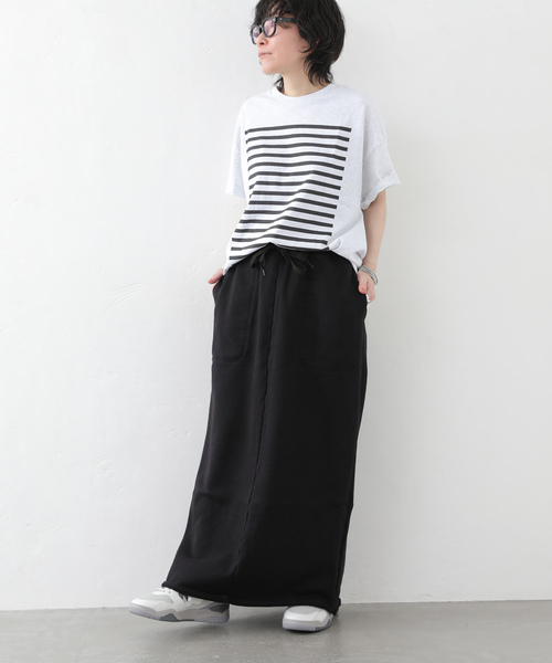 JOURNAL STANDARD LUXE（ジャーナルスタンダード　ラックス）の「ウラケスカート（スカート・レディース・ブラック/ベージュ・FREE）」の3枚目の写真