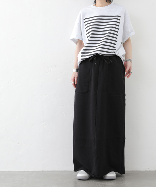 JOURNAL STANDARD LUXE（ジャーナルスタンダード　ラックス）の「ウラケスカート（スカート・レディース・ブラック/ベージュ・FREE）」の4枚目の写真