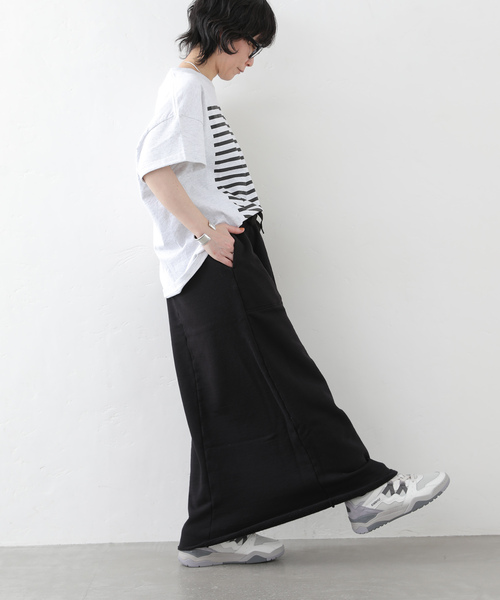 JOURNAL STANDARD LUXE（ジャーナルスタンダード　ラックス）の「ウラケスカート（スカート・レディース・ブラック/ベージュ・FREE）」の5枚目の写真