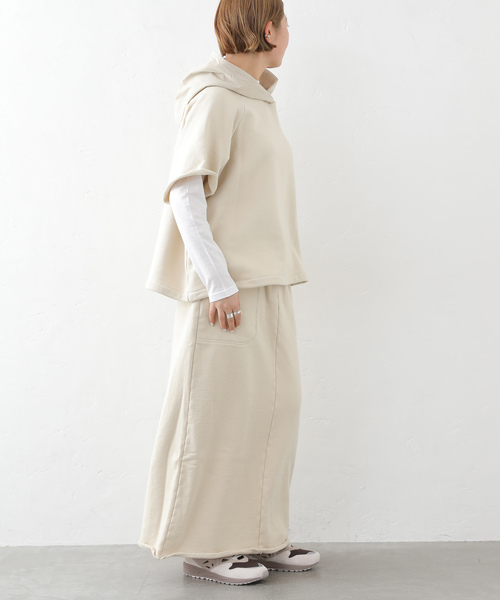 JOURNAL STANDARD LUXE（ジャーナルスタンダード　ラックス）の「ウラケスカート（スカート・レディース・ブラック/ベージュ・FREE）」の9枚目の写真