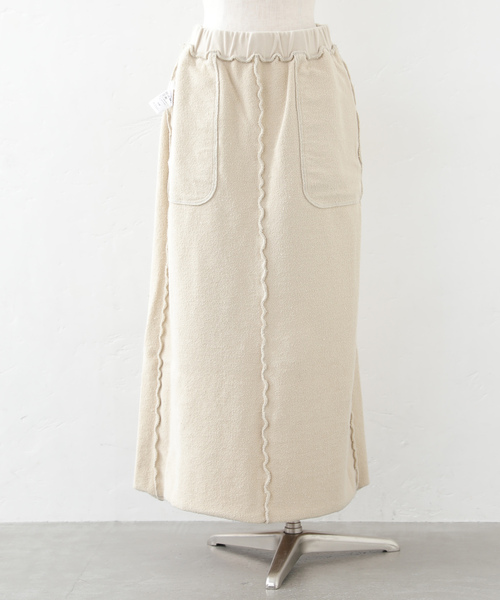 JOURNAL STANDARD LUXE（ジャーナルスタンダード　ラックス）の「ウラケスカート（スカート・レディース・ブラック/ベージュ・FREE）」の20枚目の写真