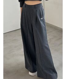 アンサンブル チャコールグレー」に該当するレディースのパンツ