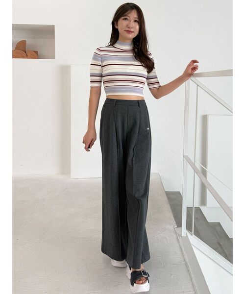 FILA（フィラ）の「【FILA別注】裏毛センターシームパンツ（その他パンツ・レディース・チャコールグレー/グレー・MEDIUM/SMALL）」の10枚目の写真