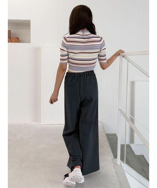 FILA（フィラ）の「【FILA別注】裏毛センターシームパンツ（その他パンツ・レディース・チャコールグレー/グレー・MEDIUM/SMALL）」の11枚目の写真