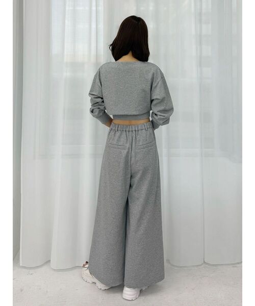 FILA（フィラ）の「【FILA別注】裏毛センターシームパンツ（その他パンツ・レディース・チャコールグレー/グレー・MEDIUM/SMALL）」の15枚目の写真