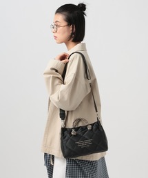 BAYFLOW | [軽量キルト素材]刺繍ロゴキルトショルダー(ショルダーバッグ)