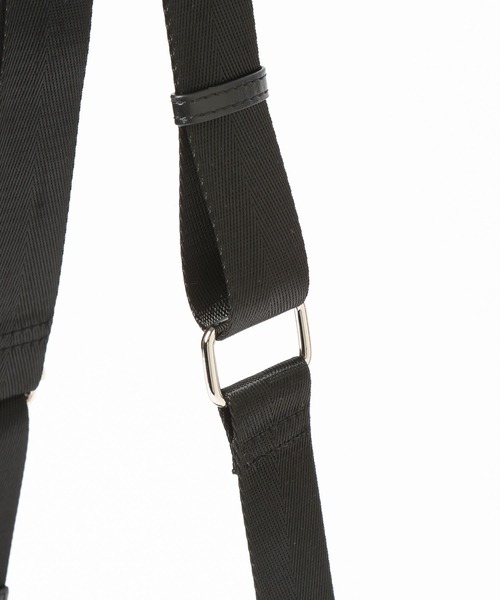 BAYFLOW（ベイフロー）の「[軽量キルト素材]刺繍ロゴキルトショルダー（ショルダーバッグ・レディース・グレー/オフホワイト/ライトブルー/ブラック・FREE）」の9枚目の写真