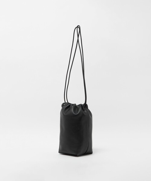 ODETTE E ODILE（オデットエオディール）の「＜Bucket Baggage＞ Ball Charm Soft Long（ショルダーバッグ・レディース・ホワイト/ブラック・FREE）」の5枚目の写真