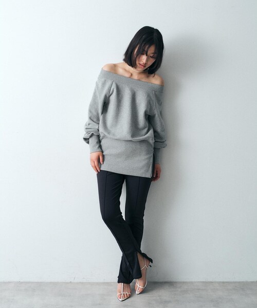 CODE A（コードエー）の「【Re】zip leggings pants（その他パンツ・レディース・ブラック・36/35/34/38）」の8枚目の写真