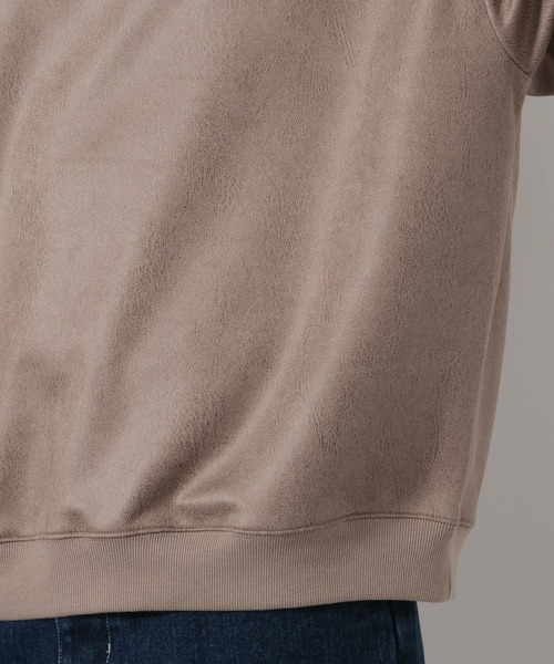 LAKOLE（ラコレ）の「レザーライクロゴプルオーバー/645798（スウェット・メンズ・ラベンダー/ブラック/ベージュ・MEDIUM/LARGE）」の17枚目の写真