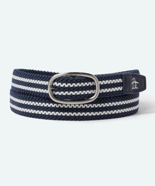 MUNSINGWEAR(マンシングウェア)の「リバーシブルゴムメッシュベルト(ベルト・レディース・グリーン/ネイビー/ベージュ・F)」の3枚目の写真