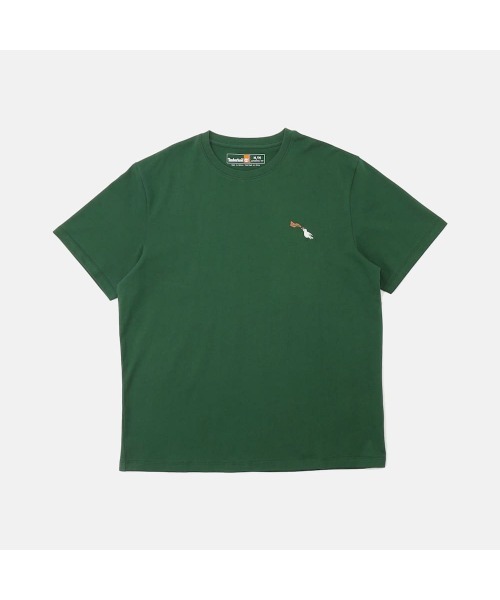 Timberland(ティンバーランド)の「ベア フィッシュ グラフィック Tシャツ ユニセックス(Tシャツ/カットソー・メンズ・ベージュ・LARGE/MEDIUM/SMALL/X-LARGE)」の1枚目の写真