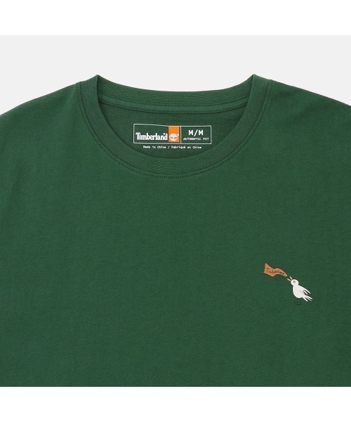 Timberland(ティンバーランド)の「ベア フィッシュ グラフィック Tシャツ ユニセックス(Tシャツ/カットソー・メンズ・ベージュ・LARGE/MEDIUM/SMALL/X-LARGE)」の3枚目の写真