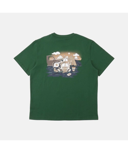 Timberland(ティンバーランド)の「ベア フィッシュ グラフィック Tシャツ ユニセックス(Tシャツ/カットソー・メンズ・ベージュ・LARGE/MEDIUM/SMALL/X-LARGE)」の2枚目の写真