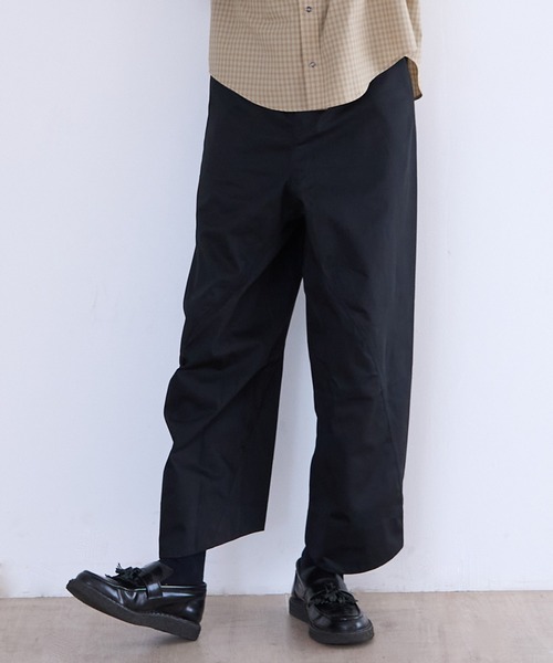 YUKI HASHIMOTO（ユウキハシモト）の「YUKI HASHIMOTO REVERSE TWISTED WORK PANTS (PT-01-0006)（その他パンツ・メンズ・ブラック/グレー・46/44/48）」の11枚目の写真