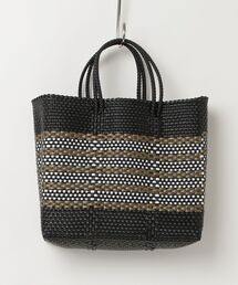 MASSIVE STORE（マッシブストア）の「【Moon Bird/ムーンバード】手編みの メルカドバッグ（M）MBST26-03（かごバッグ）」