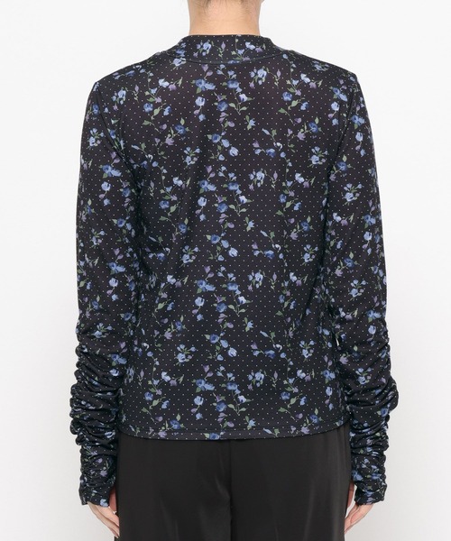 HARE（ハレ）の「フラワードットガラカットソー(HARE)（Tシャツ/カットソー・レディース・ブルー/イエロー/パープル・FREE）」の21枚目の写真