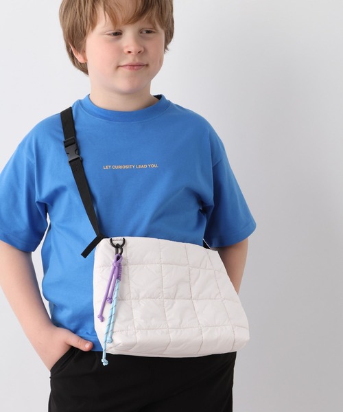 GLOBAL WORK(グローバルワーク)の「キルトミニショルダーBAG/636466(ショルダーバッグ・キッズ・ブラック/グレー系その他/オフホワイト・FREE)」の19枚目の写真