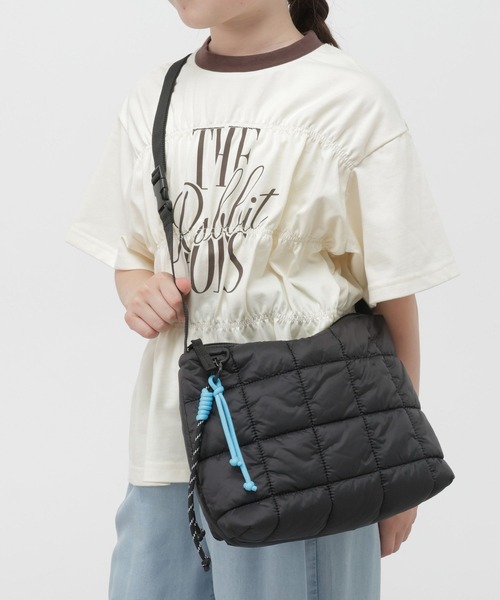 GLOBAL WORK(グローバルワーク)の「キルトミニショルダーBAG/636466(ショルダーバッグ・キッズ・ブラック/グレー系その他/オフホワイト・FREE)」の22枚目の写真