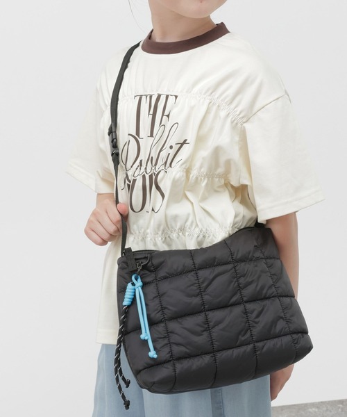 GLOBAL WORK(グローバルワーク)の「キルトミニショルダーBAG/636466(ショルダーバッグ・キッズ・ブラック/グレー系その他/オフホワイト・FREE)」の21枚目の写真