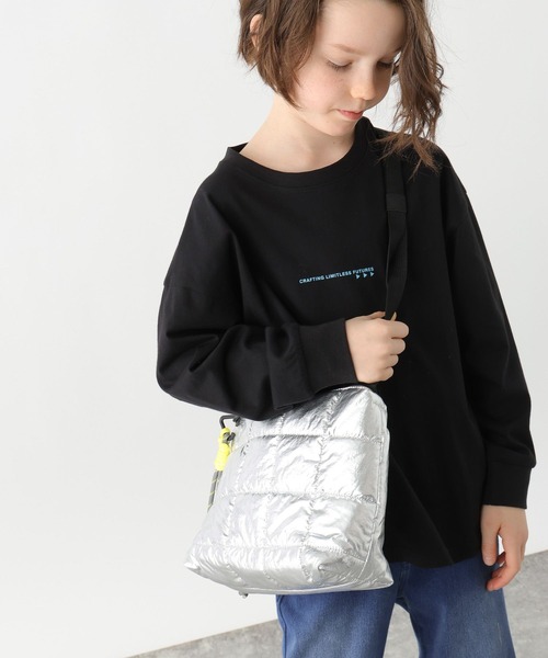 GLOBAL WORK(グローバルワーク)の「キルトミニショルダーBAG/636466(ショルダーバッグ・キッズ・ブラック/グレー系その他/オフホワイト・FREE)」の20枚目の写真