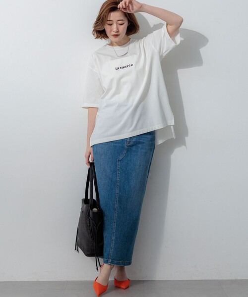 23区(ニジュウサンク)の「ペーパーライクコンビ トートバッグ (M)(トートバッグ・レディース・ブラック系/ブラック系1/ダークブラウン系1・F)」の20枚目の写真