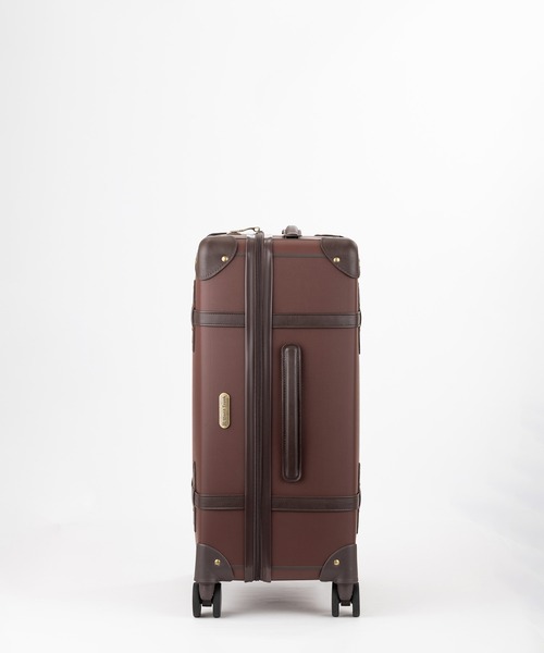 WORLD TRUNK(ワールドトランク)の「7110-58 トランク風ファスナータイプ(スーツケース/キャリーバッグ・レディース・ブラウン/アイボリー・FREE)」の6枚目の写真