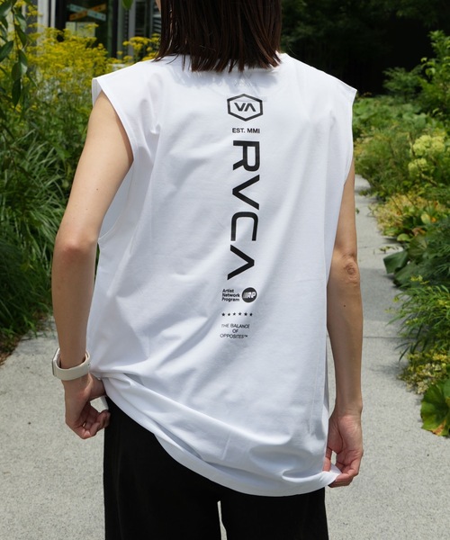RVCA(ルーカ)の「RVCA メンズ STARIGHT WAY SFTT サーフタンクトップ 【2026年春夏モデル】/ルーカ吸水速乾UPF50+4WAYストレッチ マッスルタンク(タンクトップ・メンズ・ダークブルー/ホワイト/ブラック/グレー・X-LARGE/LARGE/MEDIUM/SMALL)」の1枚目の写真