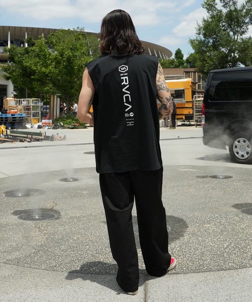 RVCA(ルーカ)の「RVCA メンズ STARIGHT WAY SFTT サーフタンクトップ 【2026年春夏モデル】/ルーカ吸水速乾UPF50+4WAYストレッチ マッスルタンク(タンクトップ・メンズ・ダークブルー/ホワイト/ブラック/グレー・X-LARGE/LARGE/MEDIUM/SMALL)」の10枚目の写真