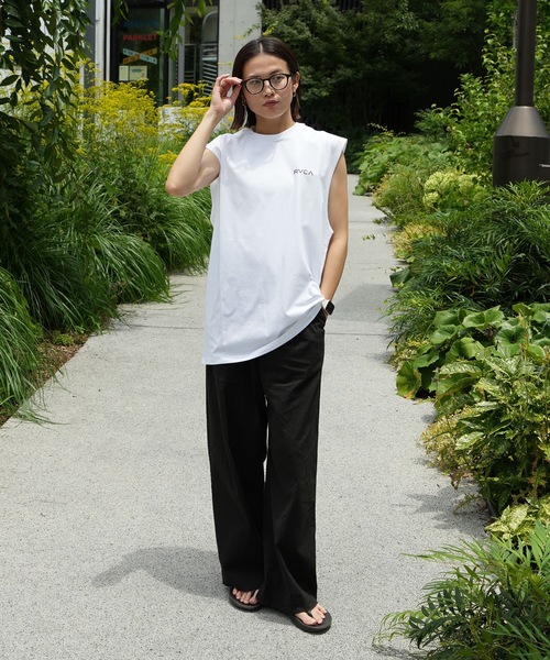 RVCA(ルーカ)の「RVCA メンズ STARIGHT WAY SFTT サーフタンクトップ 【2026年春夏モデル】/ルーカ吸水速乾UPF50+4WAYストレッチ マッスルタンク(タンクトップ・メンズ・ダークブルー/ホワイト/ブラック/グレー・X-LARGE/LARGE/MEDIUM/SMALL)」の20枚目の写真