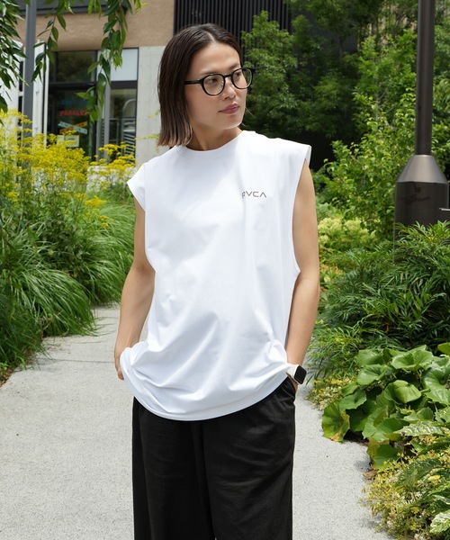 RVCA(ルーカ)の「RVCA メンズ STARIGHT WAY SFTT サーフタンクトップ 【2026年春夏モデル】/ルーカ吸水速乾UPF50+4WAYストレッチ マッスルタンク(タンクトップ・メンズ・ダークブルー/ホワイト/ブラック/グレー・X-LARGE/LARGE/MEDIUM/SMALL)」の18枚目の写真