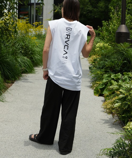 RVCA(ルーカ)の「RVCA メンズ STARIGHT WAY SFTT サーフタンクトップ 【2026年春夏モデル】/ルーカ吸水速乾UPF50+4WAYストレッチ マッスルタンク(タンクトップ・メンズ・ダークブルー/ホワイト/ブラック/グレー・X-LARGE/LARGE/MEDIUM/SMALL)」の19枚目の写真