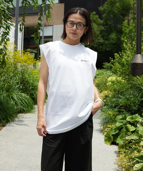 RVCA(ルーカ)の「RVCA メンズ STARIGHT WAY SFTT サーフタンクトップ 【2026年春夏モデル】/ルーカ吸水速乾UPF50+4WAYストレッチ マッスルタンク(タンクトップ・メンズ・ダークブルー/ホワイト/ブラック/グレー・X-LARGE/LARGE/MEDIUM/SMALL)」の17枚目の写真