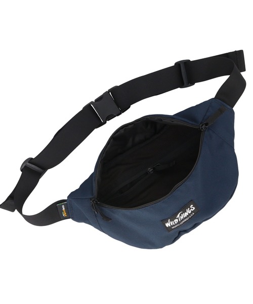 WILD THINGS(ワイルドシングス)の「新商品【WILD THINGS】FANNY PACK M ボディバッグ ウエストバッグ(ボディバッグ/ウエストポーチ・レディース・ネイビー/ブラック/カーキ・ONE SIZE)」の11枚目の写真