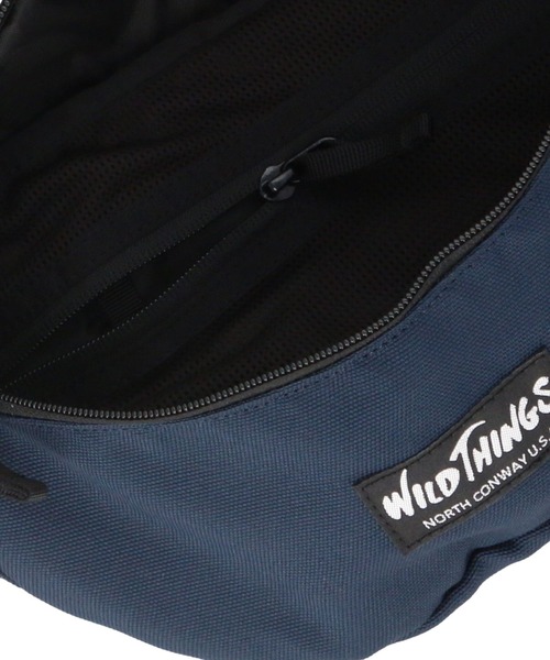 WILD THINGS(ワイルドシングス)の「新商品【WILD THINGS】FANNY PACK M ボディバッグ ウエストバッグ(ボディバッグ/ウエストポーチ・レディース・ネイビー/ブラック/カーキ・ONE SIZE)」の12枚目の写真